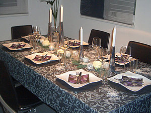 Anonyme Einsendung einer Tischdekoration Anonyme Einsendung: Tischdeko