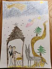 Bild "Die Weihnachtsgeschichte" von Hannah B. Hannah B.
