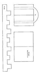 Häuserlandschaft Vorlage 3