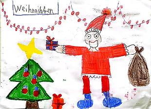 Weihnachtsmann von Vivienne V. Vivienne V.