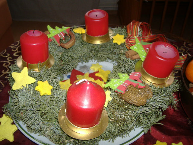 Adventskranz von Paula aus Halberstadt