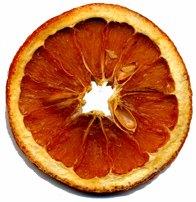 Dekorativer Orangenanhänger